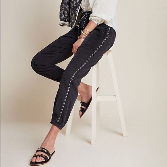 Anthropologie Byron Seamed Soft Utility Joggers Size XS - Picture 3 of 15